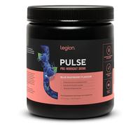 Legion Pulse Pre Workout Supplement - All Natural Nitric Oxide Preworkout Drink to Boost Energy, Creatine Free, Naturally Sweetened, Beta Alanine, Citrulline, (Blue Raspberry)