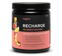 LEGION Recharge Post Workout Drink - Micronized Creatine Monohydrate Natural Post Workout Recovery Drink - Muscle Builder & Recovery Booster Post Workout Supplements (Strawberry Lemonade, 50 Servings)