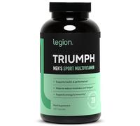 LEGION Triumph Daily Sport Multivitamin Supplement - Vitamins and Minerals for Athletes Helps with Energy for Sports & Bodybuilding Workouts - 240 Capsules, 30 Servings (Men)