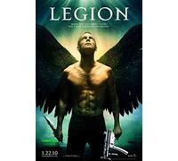 legion - uk original d/s quad movie poster