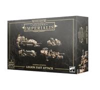 Warhammer Games Workshop Horus Heresy - Legions Imperialis: Legion Fast Attack [EPIC SCALE], Red, Black, Metallic