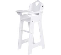 NEW Dolls Wooden Set High Chair Rocking Crib Cot Bed Pram Pushchair Girls Toys