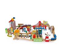 Legler "Port" Wooden Railway Mini Figure and Scene Set