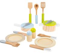 Legler Small Foot Cookware & Dinner Set