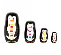 Legler Wooden Nesting Dolls Penguin Family
