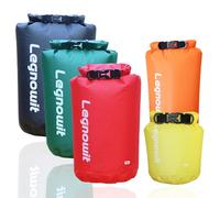 Legnowit Dry Bag, 3 Pack/5 Pack Waterproof Lightweight Small & Large Dry Sacks for Outdoor Camping, Backpacking, Kayaking, Boating, Travel and More