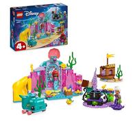 LEGO ǀ Disney Princess Ariel’s Crystal Cavern Buildable Toy Playset for Kids, Little Mermaid Mini-Doll, Fish Figure and Treasure Chest, Gift Made for 4 Plus Year Old Girls & Boys 43254