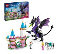 LEGO ǀ Disney Princess Maleficent’s Dragon Form Building Toy Set for Kids and...