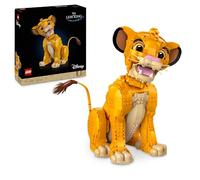 LEGO ǀ Disney Young Simba the Lion King - Collectible Animal Figure Building Set - Nostalgic Gift for Mothers - Home or Office Décor Model Kit for Adults - 43247
