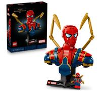 LEGO ǀ Marvel Iron Spider-Man Buste, Bouwset voor Volwassenen, Bouwbare Superhel