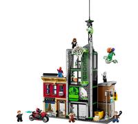 Lego Super Heroes Spider-Man Street With Oscorp Building One Colour