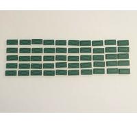 LEGO 100 GREEN MONEY TILE X 50 NEW CITY MINIFIGURE ROBBER DOLLAR