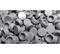 LEGO 100 x New Smooth Round, 1 Panels Light Grey Garden Paving Stone Path