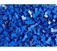 LEGO Bricks: Blue 1x2. Part 3004 (X 100)