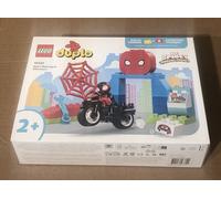 Lego 10424 Duplo Marvel Spiderman Spin's Motorcycle Adventure Spidey Friends