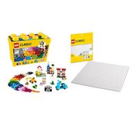 LEGO 10698 Classic Bricks & 11026 White Baseplate