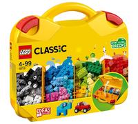 LEGO 10713 Classic Creative Suitcase 213 Piece Brick Box Starter Set for Ages 4+