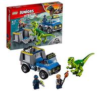 Lego 10757 Juniors Jurassic World Raptors Rescue Transport 85pcs NEW Lego Sealed