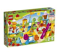 LEGO 10840 DUPLO Town Big Fair Playground Toy with Train & Slides [Amazon Exclusive]