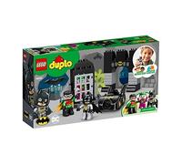 LEGO 10919 DUPLO Super Heroes DC Batman Batcave with Batmobile & JOKER Car Toy for Toddlers from 2 Years Old