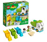 LEGO DUPLO Town Garbage Truck and Recycling Toy for Toddlers (10945)