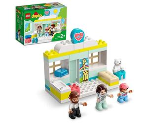 LEGO 10968 DUPLO Doctor Visit Large Bricks Building Set, Educational Early Learning Toy, Gifts for Toddlers, Girls & Boys 2 Plus Years Old