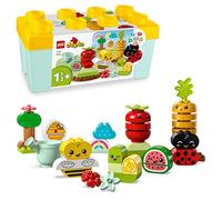 LEGO 10984 DUPLO My First Organic Garden Brick Box, Stacking Toys for Babies and Toddlers 1.5+ Years Old, Learning Toy with Ladybird, Bumblebee, Fruit & Veg