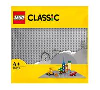 LEGO 11024 Classic Grey Baseplate, Construction Toy for Kids 48x48 Stud Building Base, Build and Display Board Set