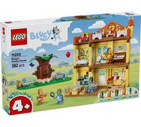 LEGO Bluey: Bluey's Family House Toy - Modular Playset with Multiple Rooms, a Garden, 4 Minifigures & Fun Accessories - Birthday Gift for 4+ Year Old Girls & Boys or TV Show Fans - 11203
