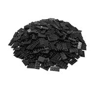 LEGO 20 Plate 2 x 4 Black