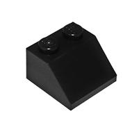 LEGO 20 Slope 45 2 x 2 Black