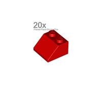 LEGO 20 Slope 45 2 x 2 Red