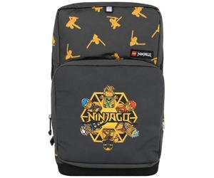 Lego 20L Ninjago Optimo Plus Kids Black/Yellow School Backpack