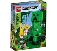 LEGO 21156 Minecraft BigFig Creeper and Ocelot Figures Building Set, Toys for Kids 7+ Years Old