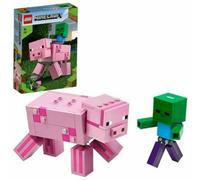 LEGO 21157 Minecraft BigFig Pig with Baby Zombie