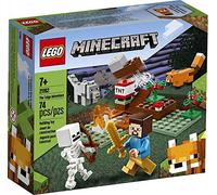 LEGO Taiga Adventure Minecraft 21162 Set Steve Wolf Fox Skeleton - NEW Sealed