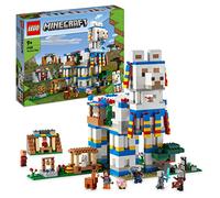 LEGO 21188 Minecraft The Llama Village, Farm House Toy Building Set, Gift Idea for Kids, Boys & Girls with 6 Modules, plus Villagers and Animal Figures