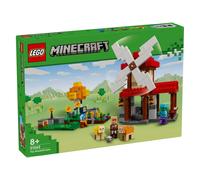 LEGO Minecraft The Windmill Farm Building Toys - Minecraft Toys for Kids, Boys & Girls, Ages 8+ - 3 Minifigures Included - Birthday Gift for Fans of Videogame - 21262
