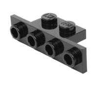 LEGO 25x 2436 Bracket 1x2-1x4 | Black