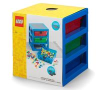 LEGO 3-Drawer Storage Rack - Blue