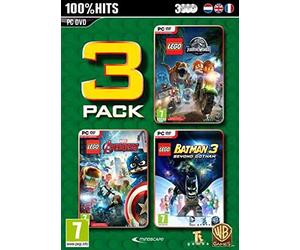 Lego 3 Pack Vol. 3 : Jurassic World / Marvel Avengers / Batman 3 (PC DVD)