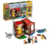 LEGO 31098 Creator 3in1 Outback Cabin, Bird Watch Tower and Canal Boat Set