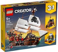 LEGO 31109 Creator 3in1 Pirate , Inn & Skull Island Toy Set