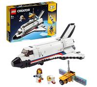 LEGO 31117 Creator 3in1 Space Shuttle Adventure to Rocket Toy and Lunar Lander Vehicles, Collectible Model Building Set, Gifts for 8 Plus Year Old Boys & Girls