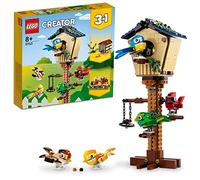 LEGO 31143 Creator 3 in 1 Birdhouse, Beehive or Hedgehog and Squirrel in the Park Build Your Choice then Take Apart and Build Something Else 8+ 476 Pieces,Red