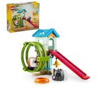LEGO 31155 Creator 3 in 1 Hamster Wheel 8+ 416 Pieces Build Your Own Hamster Wheel, Dog Slide, or Cat Pole