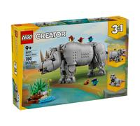 LEGO 31171 Wild Animals: Majestic Rhino with Birds