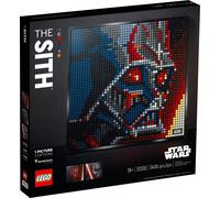LEGO Art Star Wars The Sith 31200 Creative Sith Lord Building Kit; an Elegant Piece for Adults who Love Mindful Art Projects or The Dark Lords of The Sith, New 2020 (3,395 Pieces)