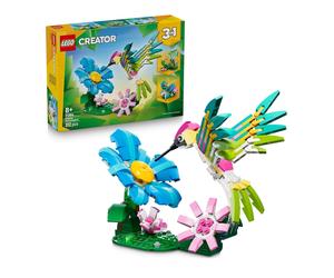 LEGO 31384 Creator Wild Animals: Colorful Hummingbird, Butterfly or Fish Figure