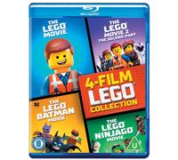 LEGO 4-Film Collection - Blu-ray - 2014/2023 - Region Free - Warner Bros.